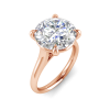 3.5 Ct Round Lab Diamond Comfort Fit Solitaire Engagement Ring