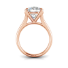3.5 Ct Round Lab Diamond Comfort Fit Solitaire Engagement Ring