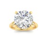 5 Ct Round CZ Engagement Ring