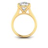 5 Ct Round CZ Engagement Ring
