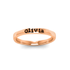 Stackable Name Ring