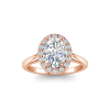 Halo Engagement Ring Setting