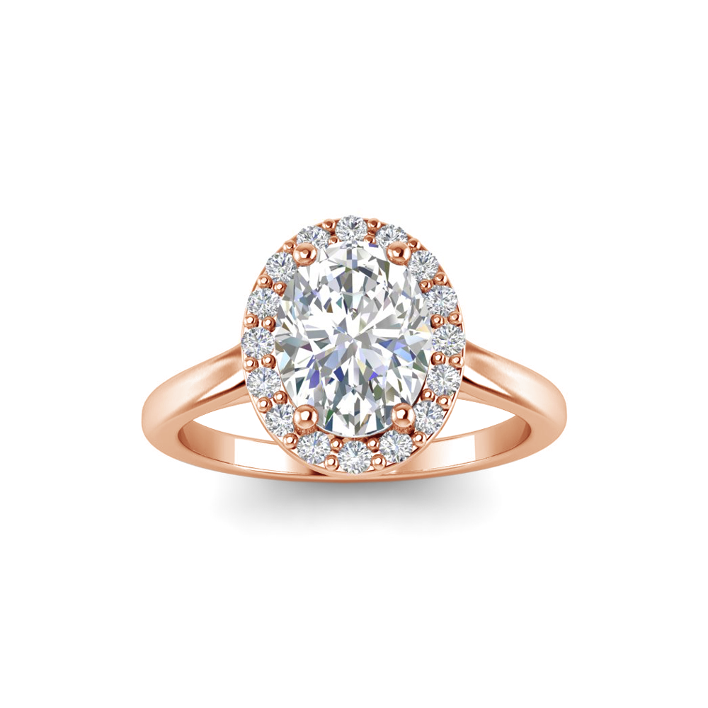 Halo Engagement Ring Setting