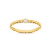 Single Diamond Stackable Ring