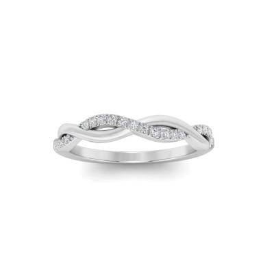 Twisted Vine Wedding Band