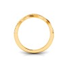 Lab Diamond Twisted Vine Wedding Band