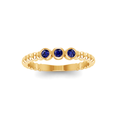 Three Birthstone Ring