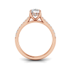 Timeless Pavé Engagement Ring Setting