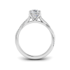 2.14 Ctw Pear Diamond Twisted Vine Engagement Ring