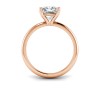 3.5 Ct Cushion CZ Solitaire Engagement Ring