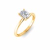 .75 Ct Elongated Cushion Lab Diamond Solitaire Engagement Ring