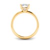 2 Ct Elongated Cushion Diamond Solitaire Engagement Ring
