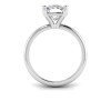 3 Ct Elongated Cushion Lab Diamond Solitaire Engagement Ring
