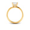 2 Ct Emerald Diamond Solitaire Engagement Ring
