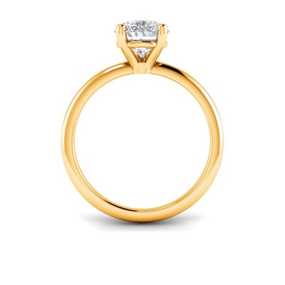 1.5 Ct Marquise Lab Diamond Solitaire Engagement Ring