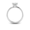 .75 Ct Princess Moissanite Solitaire Engagement Ring