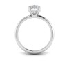 3 Ct Pear Lab Diamond Solitaire Engagement Ring