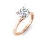2 Ct Round Diamond Solitaire Engagement Ring