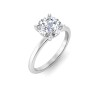 .75 Ct Round Lab Diamond Solitaire Engagement Ring