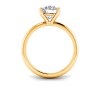 2.5 Ct Round CZ Solitaire Engagement Ring
