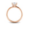 1 Ct Radiant CZ Solitaire Engagement Ring