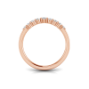 Pear Moissanite Tiara Ring