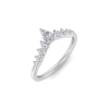 Pear Lab Diamond Tiara Ring