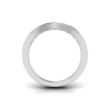 1 Ctw Round Moissanite Luxe Channel Set Curved Band