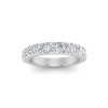 1.50 Ctw Ten Stone Round Diamond Pavé Classic Wedding Band