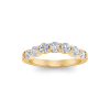 .80 Ctw Round Lab Diamond Statement Curved Band