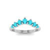 Turquoise Tiara Nesting Ring