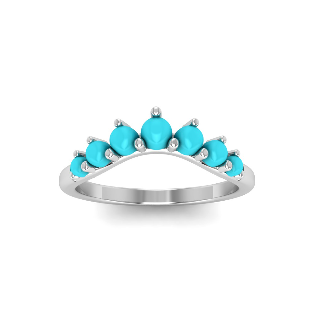 Turquoise Tiara Nesting Ring