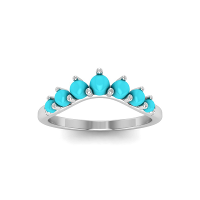 Turquoise Tiara Nesting Ring