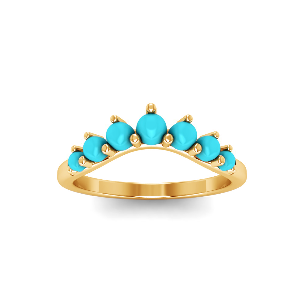 Turquoise Tiara Nesting Ring