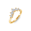 5 Stone Moissanite Nesting Ring