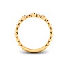 Alternating Three Diamond Ring