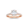 Gala Hidden Halo Engagement Ring Setting