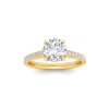 Gala Hidden Halo Engagement Ring Setting