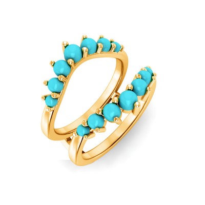 Graduated Turquoise Ring Jacket