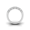 3 Ctw Moissanite Three Row Band