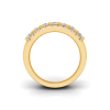 1.21 Ctw Moissanite Multi Row Band