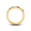 7 Stone Birthstone Ring
