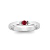 Single Stone Birthstone Ring
