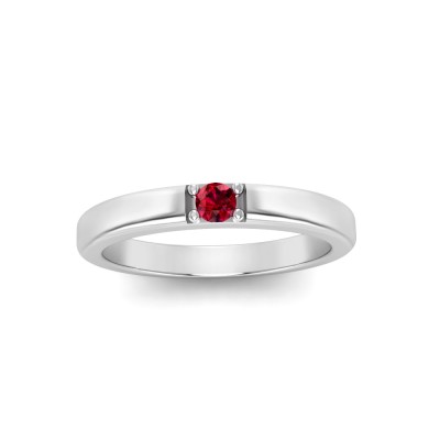 Single Stone Birthstone Ring