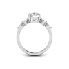 Tapered Engagement Ring Setting