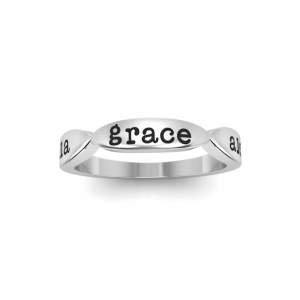 Triple Name Ring