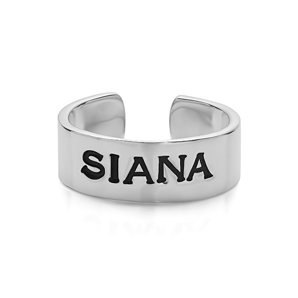 Personalized Mega Open Ring