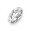 Inlay CZ Classic Wedding Ring