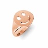 Happy Face Signet Ring