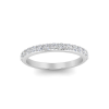 Moissanite Classic Stackable Band